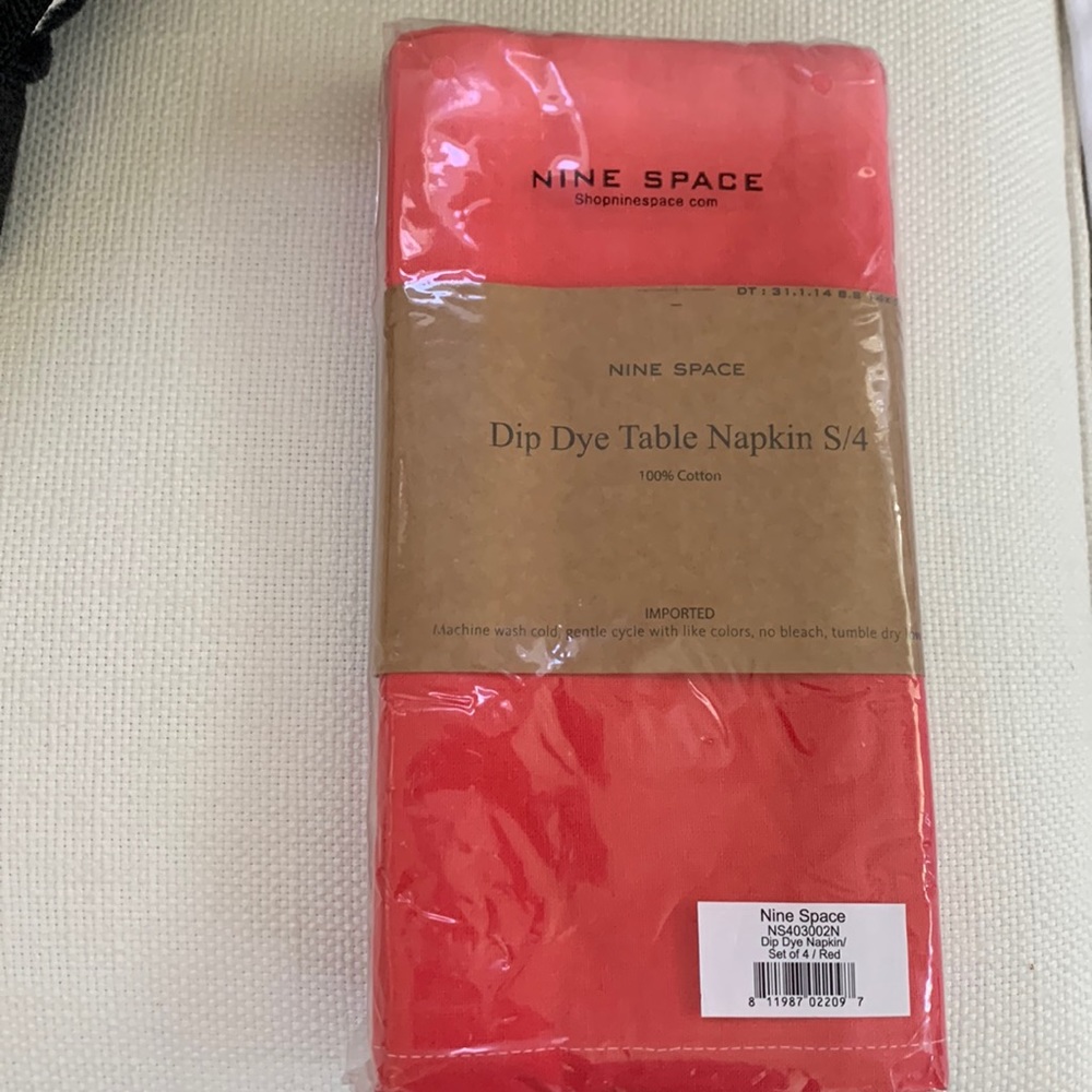 Nine Space Dip Dye Table Napkins